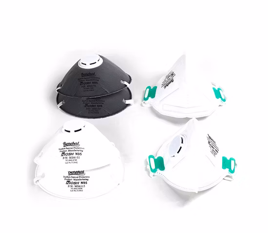 Respiratori antiparticolato Niosh N95 standard FDA all'ingrosso a 4 strati per protezione dalla polvere e sicurezza N95